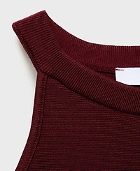 Mango Women's Short Flared Knitted Dress