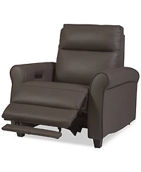 Thandler Leather Power Headrest Recliners, Exclusively at Macy's