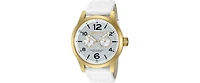 Invicta Men's 12174 Specialty Quartz 3 Hand Silver Dial Watch