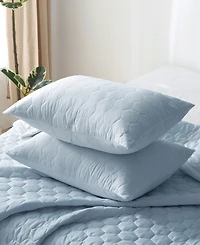 St. James Home Mini Honeycomb Down Alternative Blanket Set