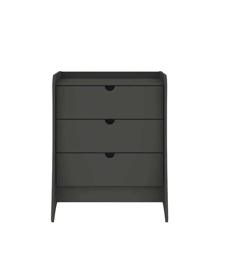 810125809736 182GMC1 Customer Facing Pid Description Manhattan Comfort Coney 34.25" Mid-Century Modern 3-Drawer Dresser