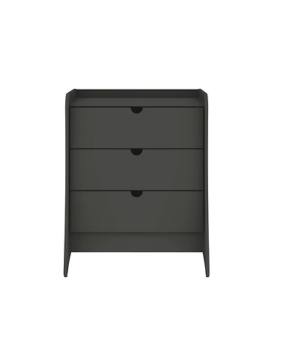 810125809736 182GMC1 Customer Facing Pid Description Manhattan Comfort Coney 34.25" Mid-Century Modern 3-Drawer Dresser
