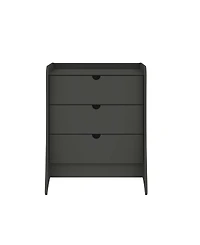 810125809736 182GMC1 Customer Facing Pid Description Manhattan Comfort Coney 34.25" Mid-Century Modern 3-Drawer Dresser