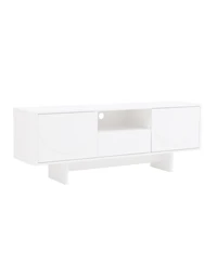 Manhattan Comfort Ella 59.1" Modern 5-Shelf Tv Stand Fits TVs up to 55"