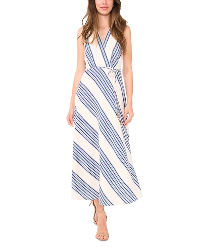 1.state Women's Halter-Neck Sleeveless Maxi Dress