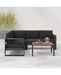 Streamdale Giovanna V Shape Coffee Table
