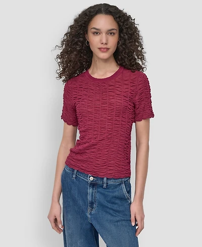 Dkny Women's Textured Top