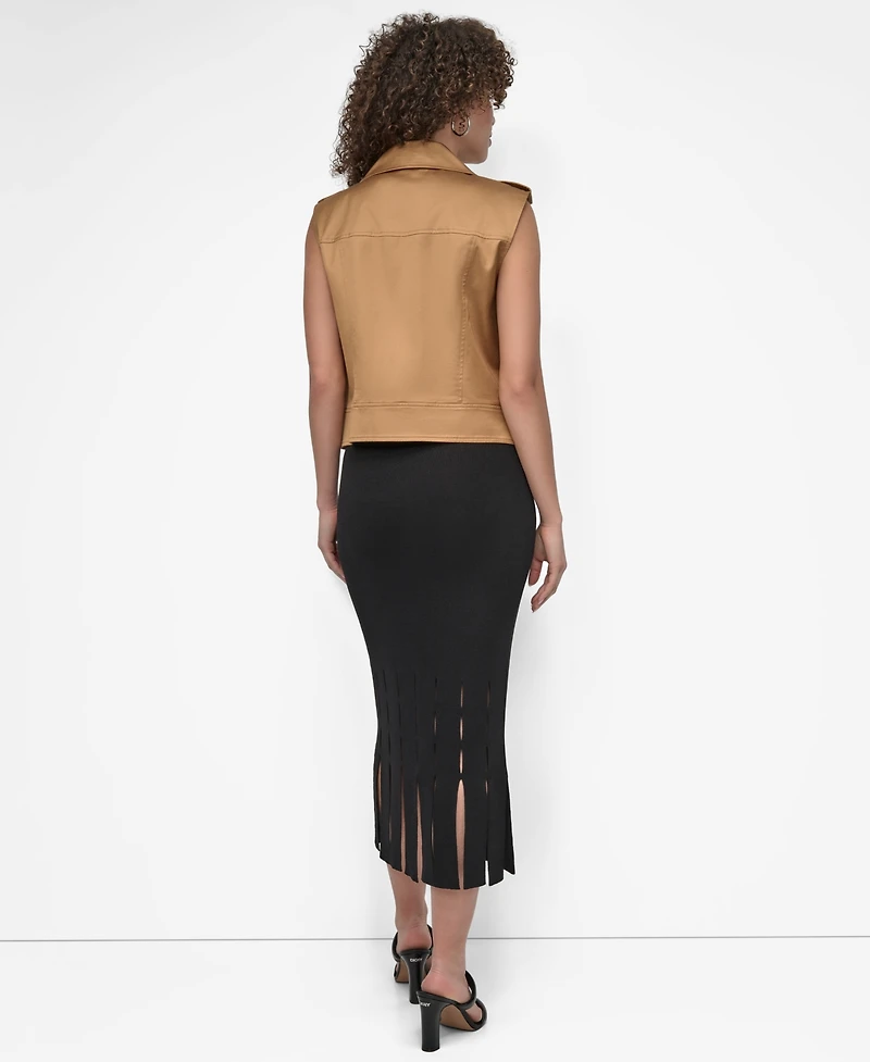 Dkny Women's Moto Vest