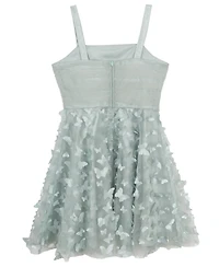 Rare Editions Big Girls 3D Butterfly Party Dress