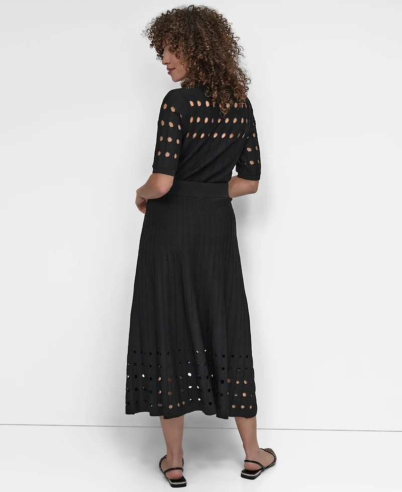 Dkny Women's Crepe Sweater Skirt