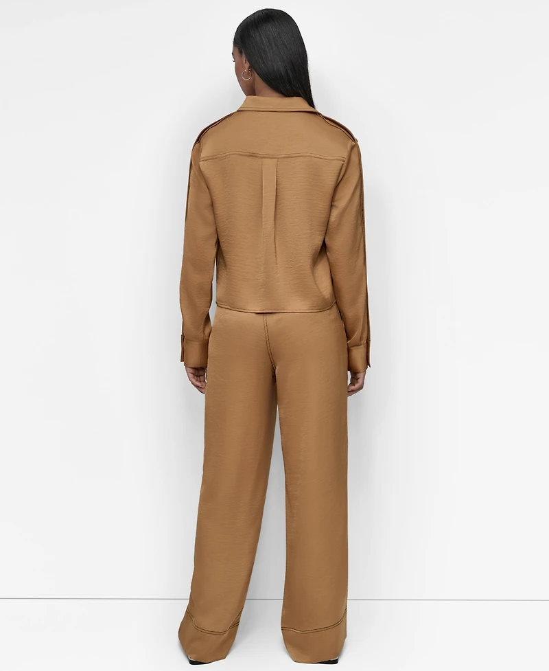 Dkny Women's Glazed Dressing Shirt