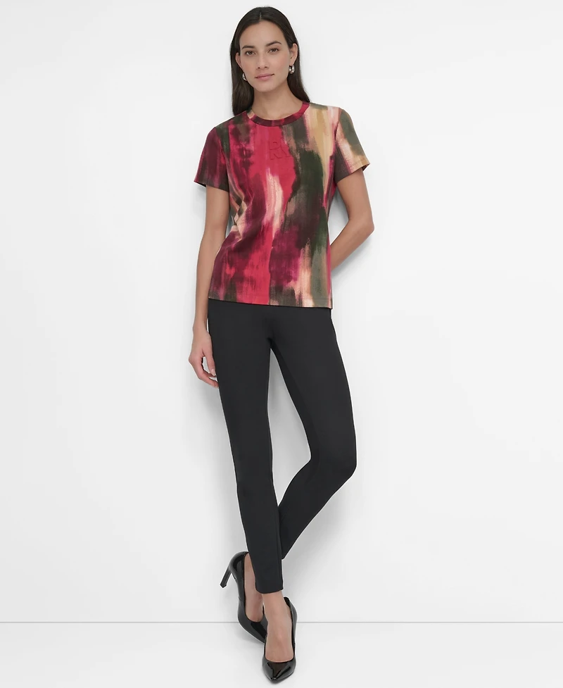 Dkny Women's Abstract-Print T-Shirt