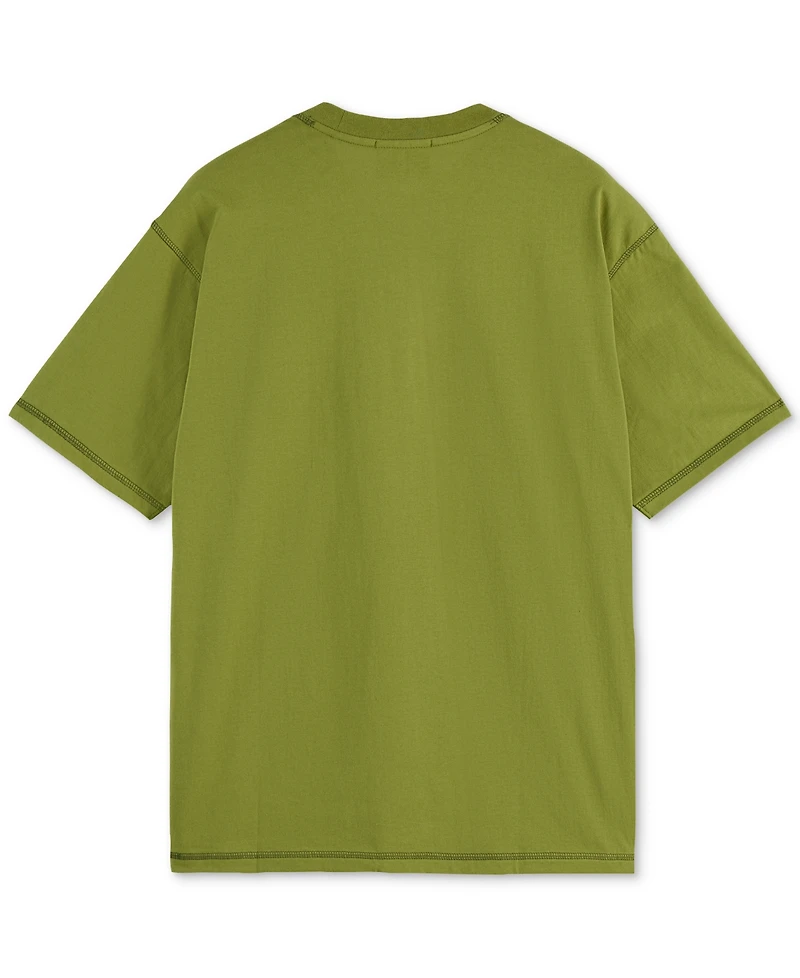 Scotch & Soda Men's Core Relaxed Fit Short Sleeve Logo Graphic Crewneck T-Shirt
