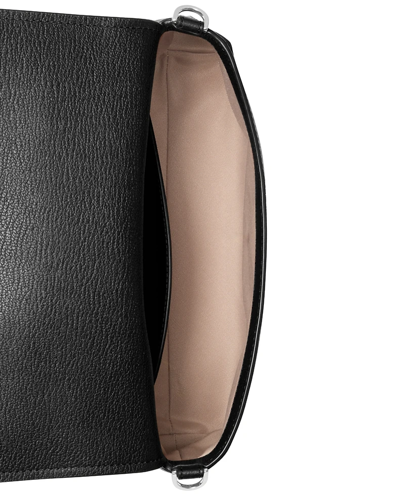 Michael Kors Addie Small Leather Convertible Pouchette Crossbody