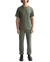 Scotch & Soda Men's Short Sleeve Screen Print Logo Graphic T-Shirt