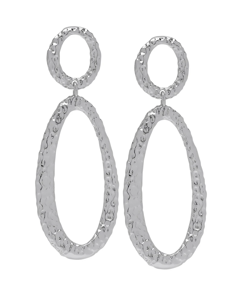Macy's Women's Oval Drop Stud Earrings