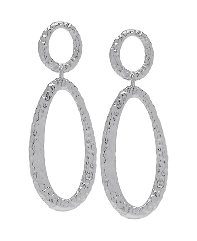 Macy's Women's Oval Drop Stud Earrings