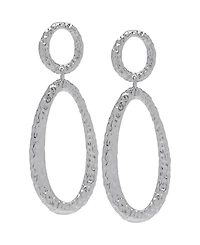 Macy's Women's Oval Drop Stud Earrings