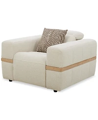 Nierling Fabric Power Motion Recliner with Headrest, Exclusively at Macy's