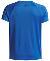 Under Armour Big Boys Tech Hybrid Print Logo Graphic Short-Sleeve T-Shirt