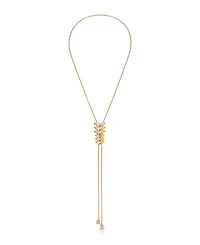 Ettika Metal Moderna Bolo Necklace