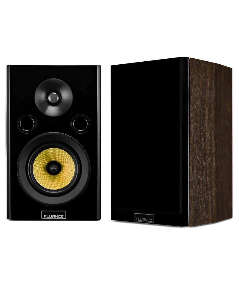 Fluance Signature HiFi Compact Surround Sound Home Theater 5.1 Channel Speaker System including 2-Way Bookshelf, Center Channel, Rear Surround Speaker