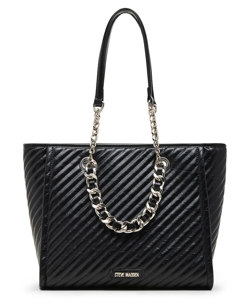 Steve Madden Bkattt-h Large Tote Bag with Pouch