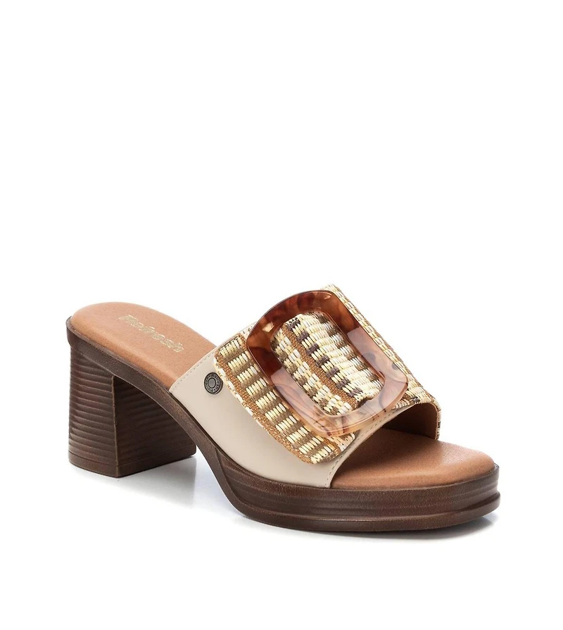 Women's Fashion Heeled Sandals Refresh By Xti