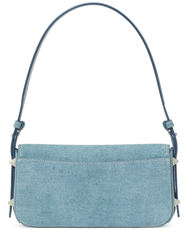 kate spade new york Liv Denim Suede Shoulder Bag