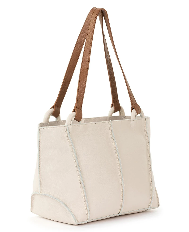 The Sak Los Feliz Leather Zipper Satchel Bag