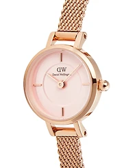 Daniel Wellington Women's Analog Rose Gold Tone Stainless-Steel Watch, 19mm
