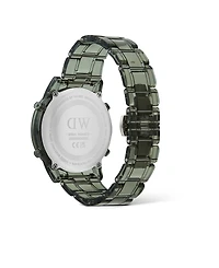 Daniel Wellington Men's Chronograph Green Plastic Watch