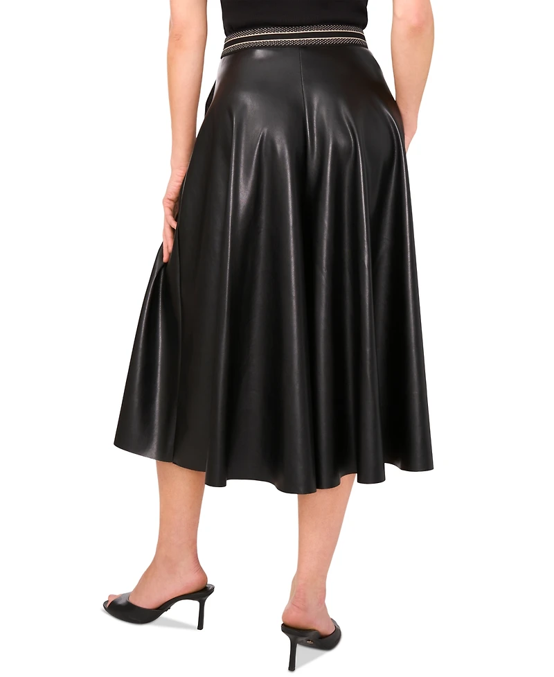 Vince Camuto Women's Faux-Leather Culottes