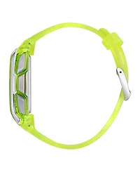 adidas Unisex Analog Green Resin Watch, 45mm