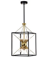 Home Accessories 12" Snowgaze 9-Light Indoor Chandelier