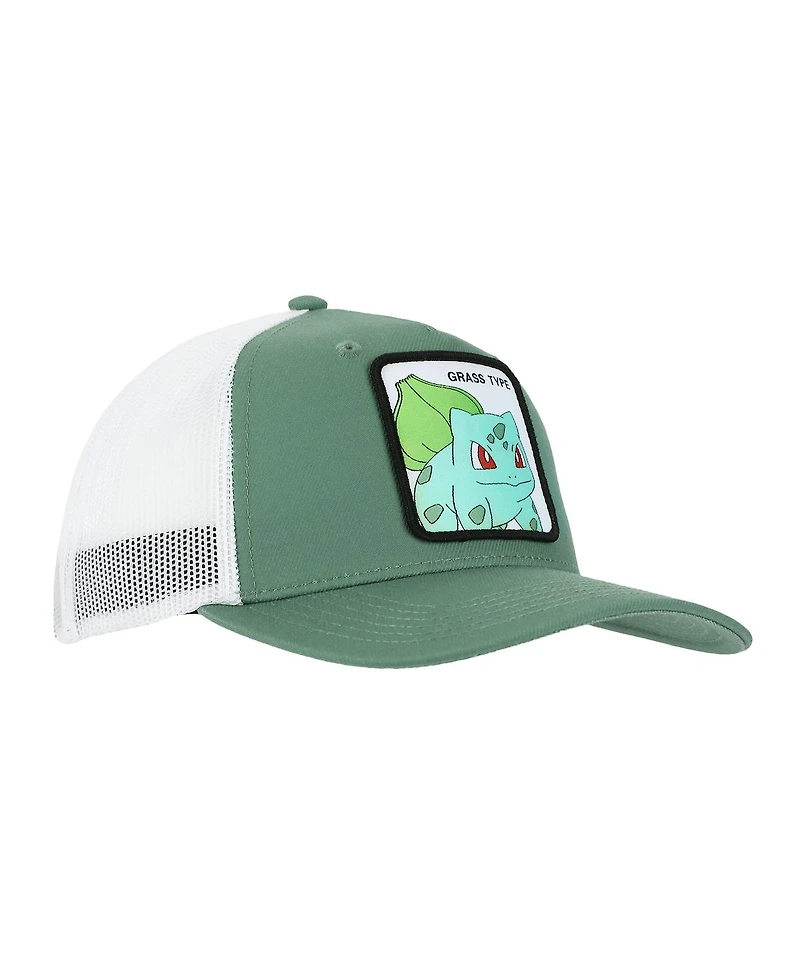 Pokemon Men's Bulbasaur Green Trucker Hat