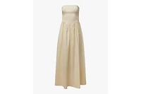 WeWoreWhat Women's Corset Maxi Dress