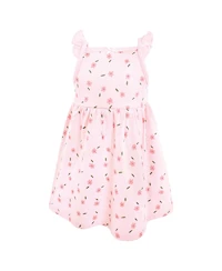 Hudson Baby Girls Sleeveless Dress Set 2-Pack