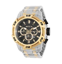 Invicta Men's 47116 Speedway Quartz Multifunction Black Dial Watch