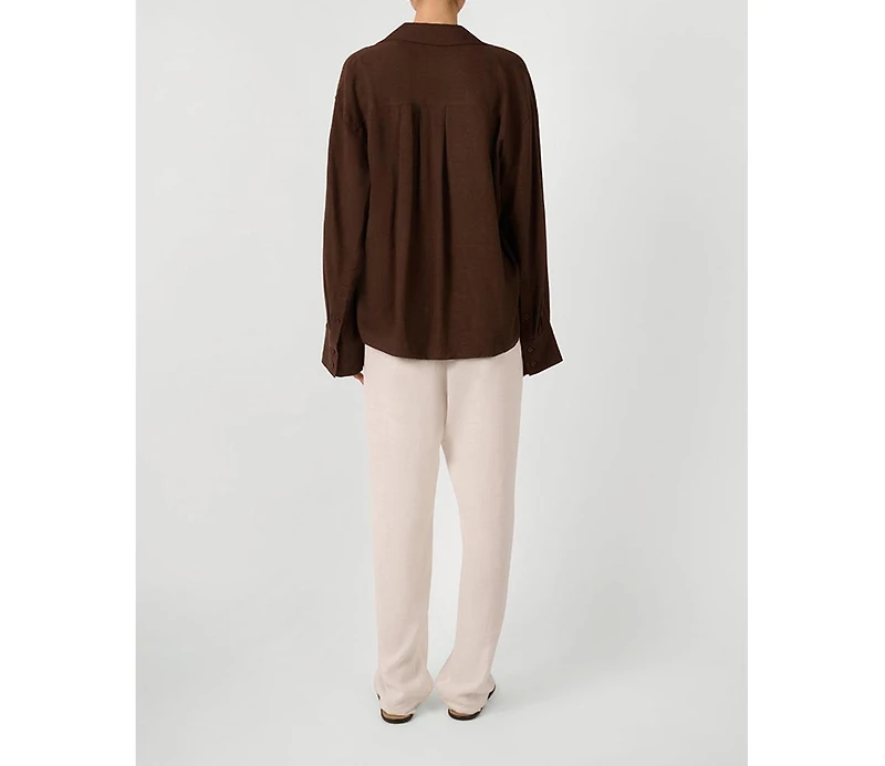 WeWoreWhat Women's Kaftan Linen Top
