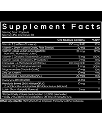 Codeage Men's Multivitamin 50 - Essential Vitamins & Minerals for Men Over 50 - Daily Multivitamins for Men Supplement