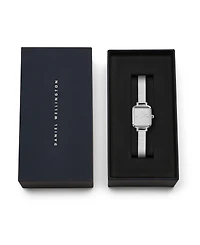Daniel Wellington Women's Analog Silver Tone Stainless-Steel Watch, 16mm