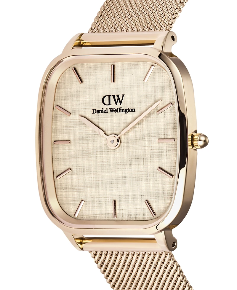 Daniel Wellington Men's Analog Rose Gold-Tone Stainless Steel Watch
