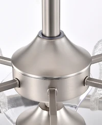 Home Accessories 28" Luciala 6-Light Indoor Ceiling Fan Chandelier