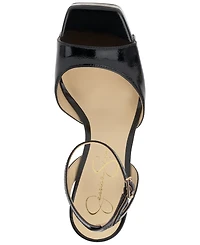 Jessica Simpson Women's Lirio Two-Piece Platform High-Heel Dress Sandals