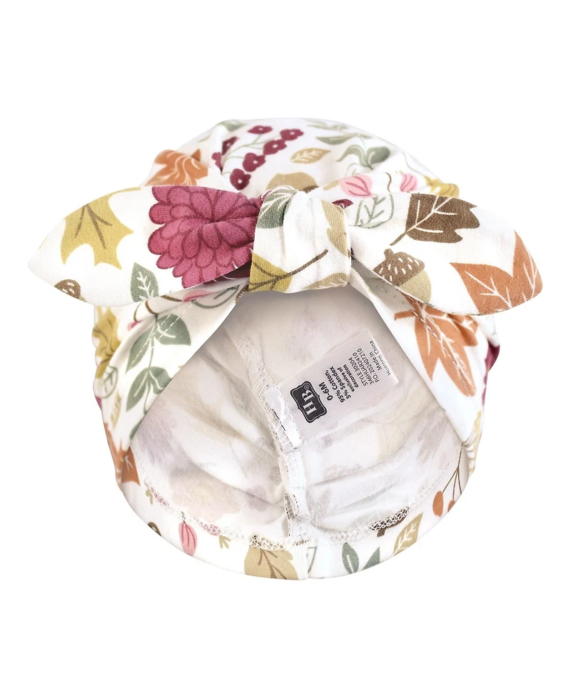 Hudson Baby Girls Turban Cotton Headwraps