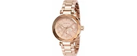 Invicta Women's 31272 Angel Quartz Chronograph Rose Gold Dial Watch