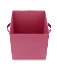 Casafield Set of 6 Fabric Storage Cube Bins, Red