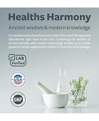 Respiratory Support Blend Capsules, Deep Lung Cleanse for Bronchial Health with Quercetin, Cordyceps, & Bromelain, Health's Harmony