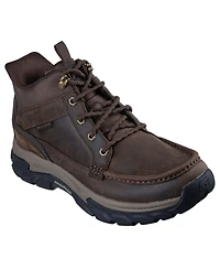 Skechers Men's Slip-Ins Relaxed Fit: Respected 2.0 - Hagler Moccasin Toe Casual Boots from Finish Line